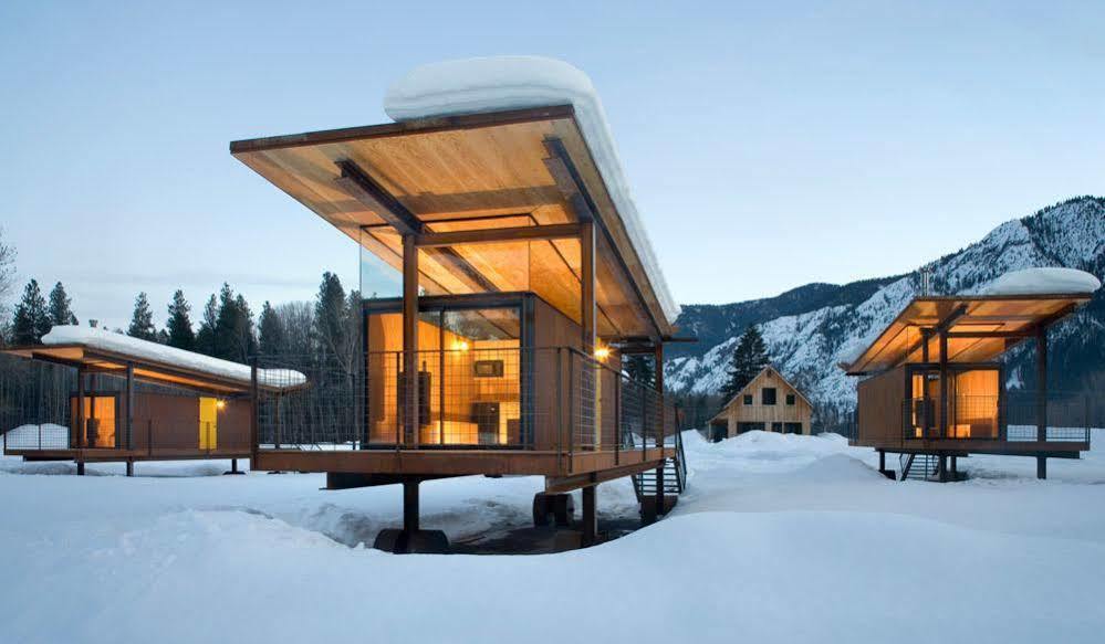 Villa Rolling Huts Mazama Esterno foto